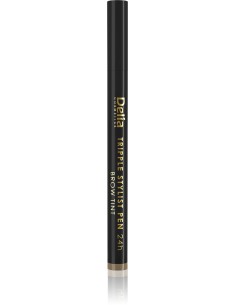 Eyebrow triple pen, 4.0 brown 2