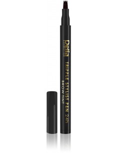 Eyebrow triple pen, 1.0 black 2