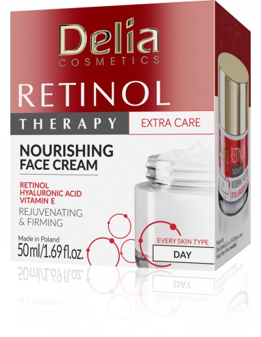 Nourishing face cream with retinol,...