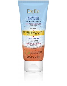 Oil control face scrub, 200 ml