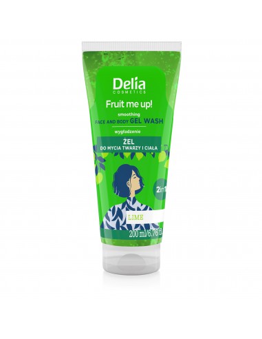 Face and body cleansing gel 2in1 lime...