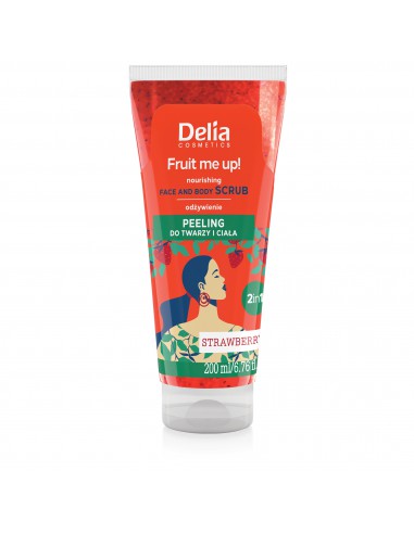 Face and body scrub 2in1 strawberry...