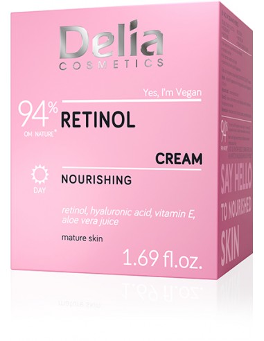 Nourishing day cream with retinol, 50 ml