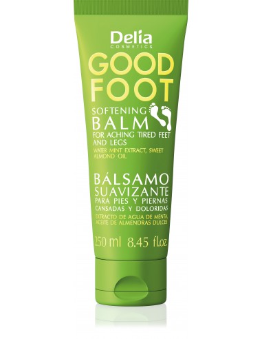 Softening balm for aching tired feel...