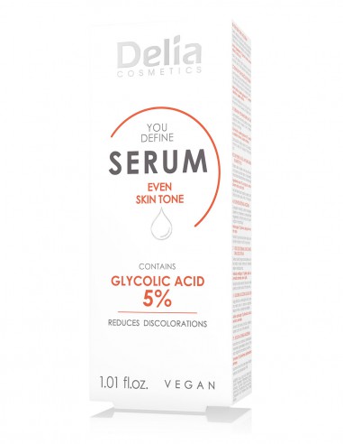 You Define even skin tone serum with...