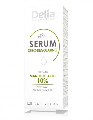 You Define sebo-regulating serum with...
