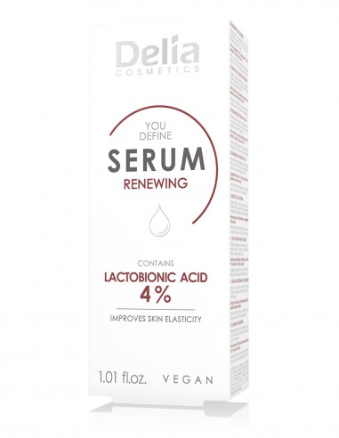 You Define renewing serum with 4%...