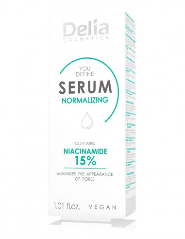 You Define normalizing serum with 15%...